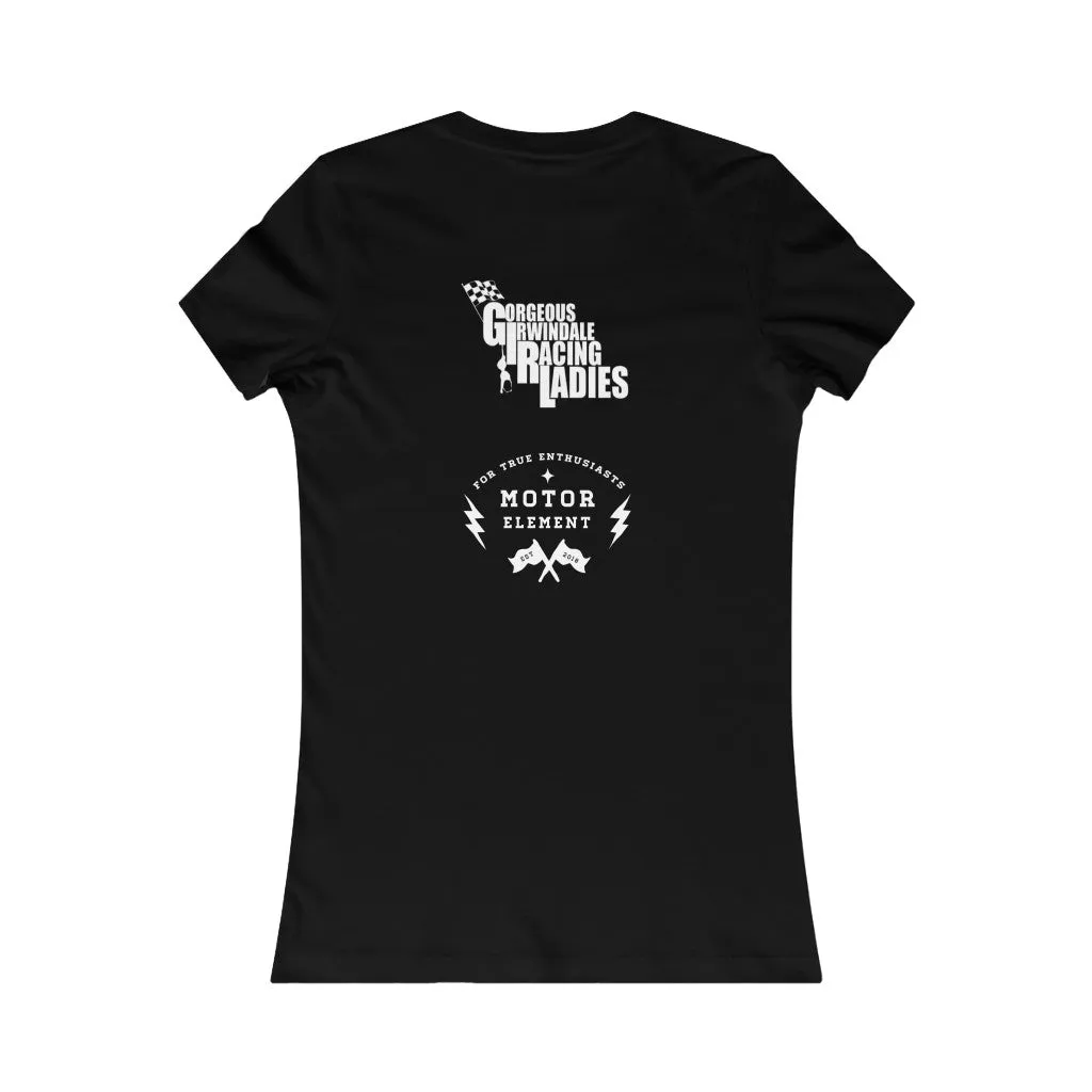Custom Print | G.I.R.L | Fitted Women's Tee