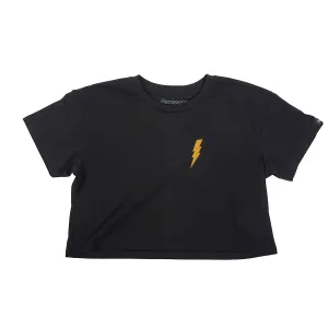Drift Crop Women's Tee - Black