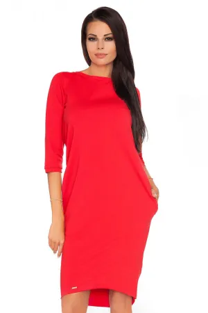 Elegant Bow-Back Knitwear Dress