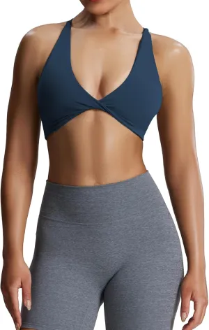 End-to-end encryption Low Fitness Sienna Impact Top - for Crop Yoga Perfect Backless Padded Fashion-forward Women's