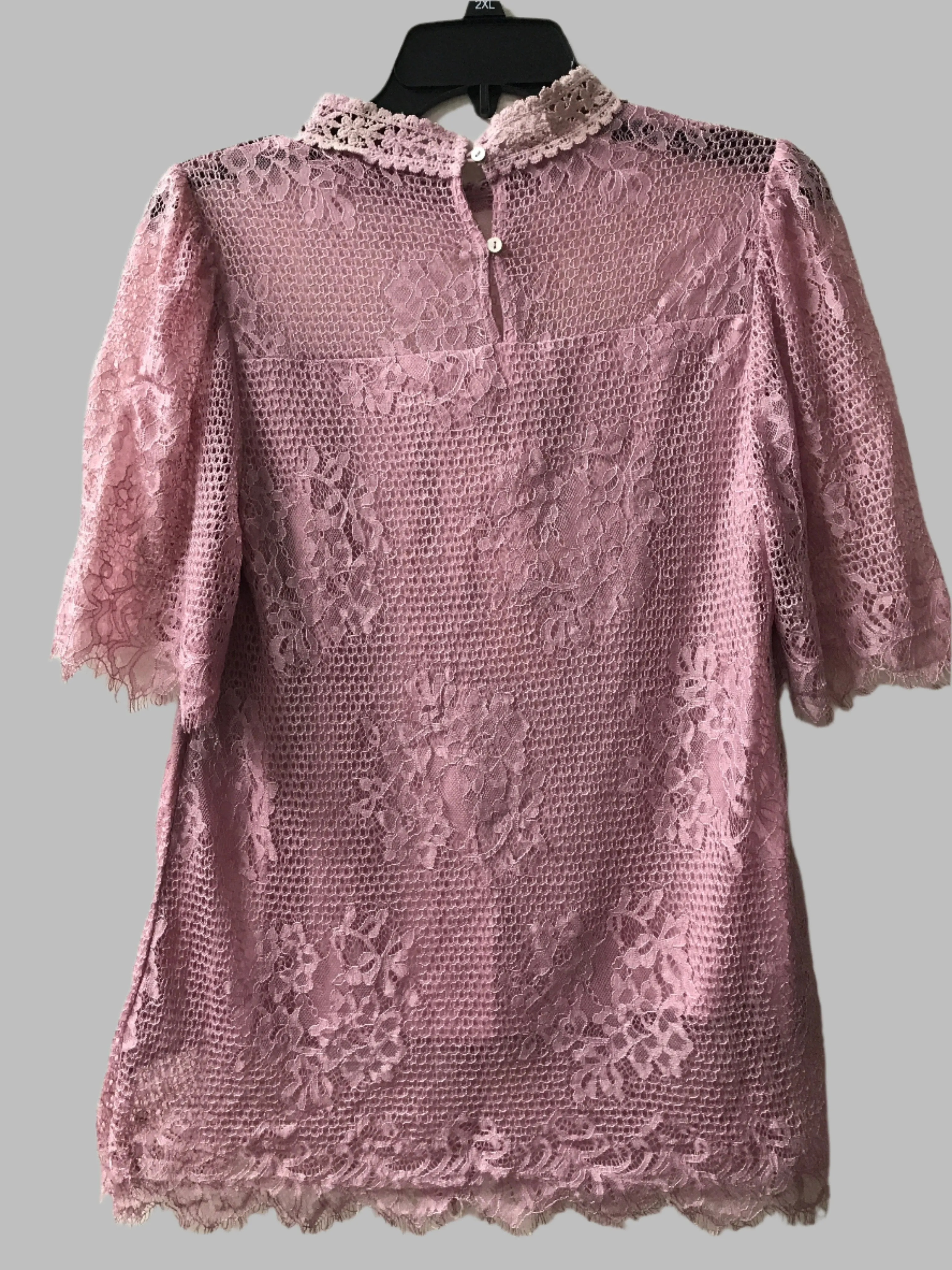 Entro Pink Lace Top