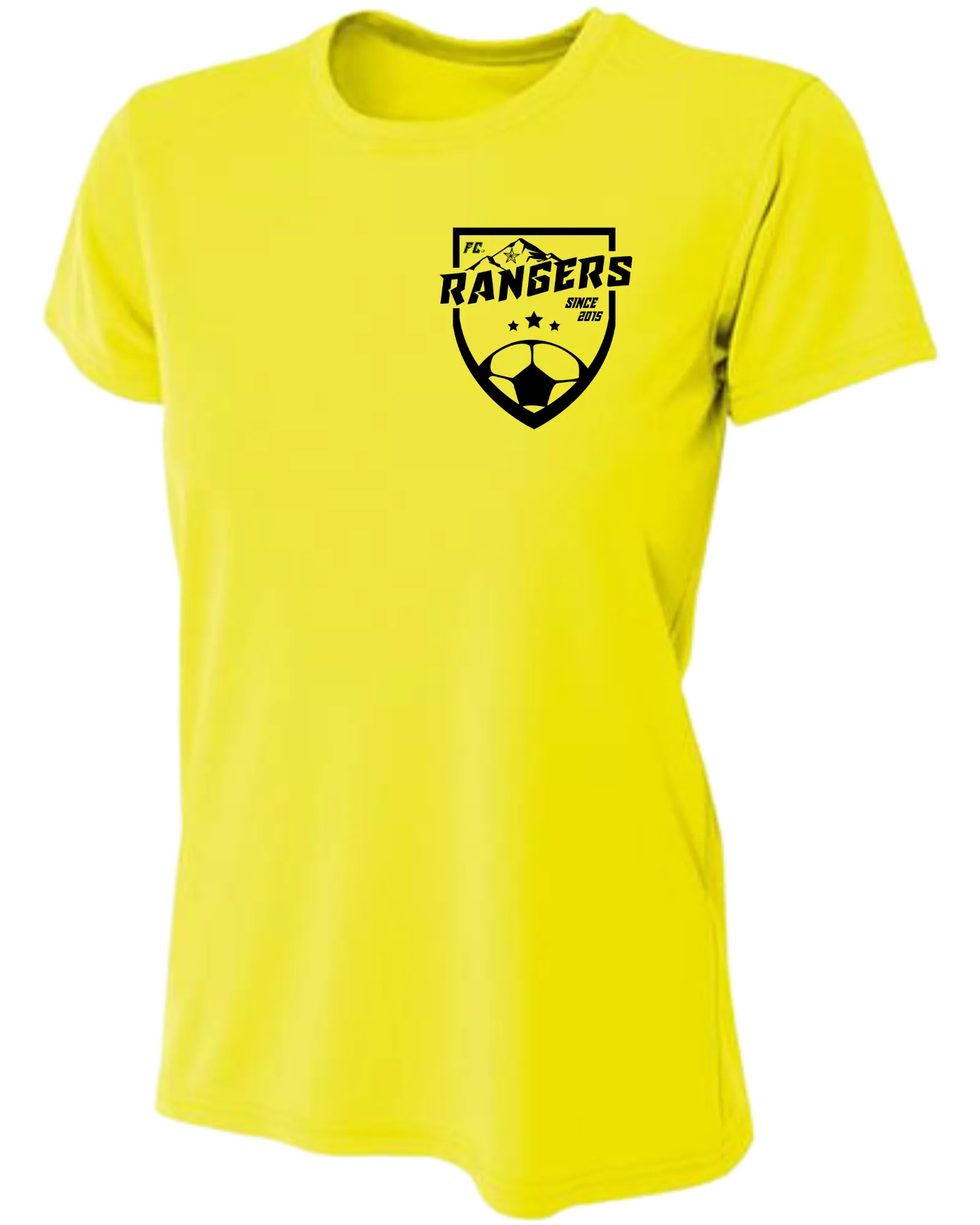 EP Rangers pocket logo dry-fit crew neck women's fit tee (available in short sleeve & long sleeve)