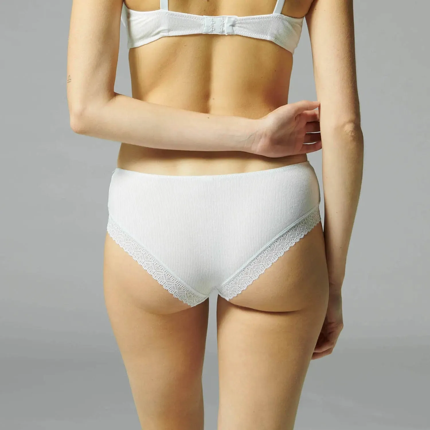 Eugenie Boyshort- White