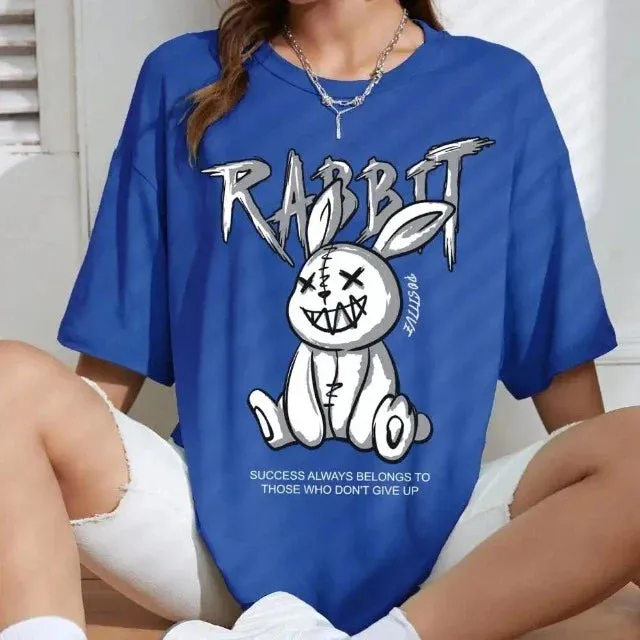 Fashion Rabbit Print Kawaii Tops