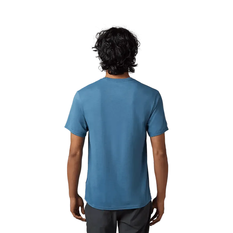 Fox Shield Tech Mens Tee Dark Slate Blue