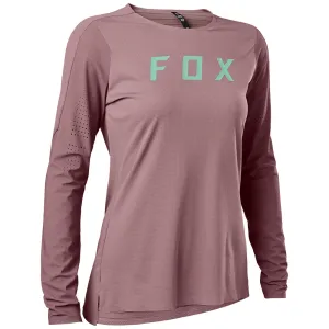 Fox Womens Flexair Pro Ls Jersey - Plum Perfect