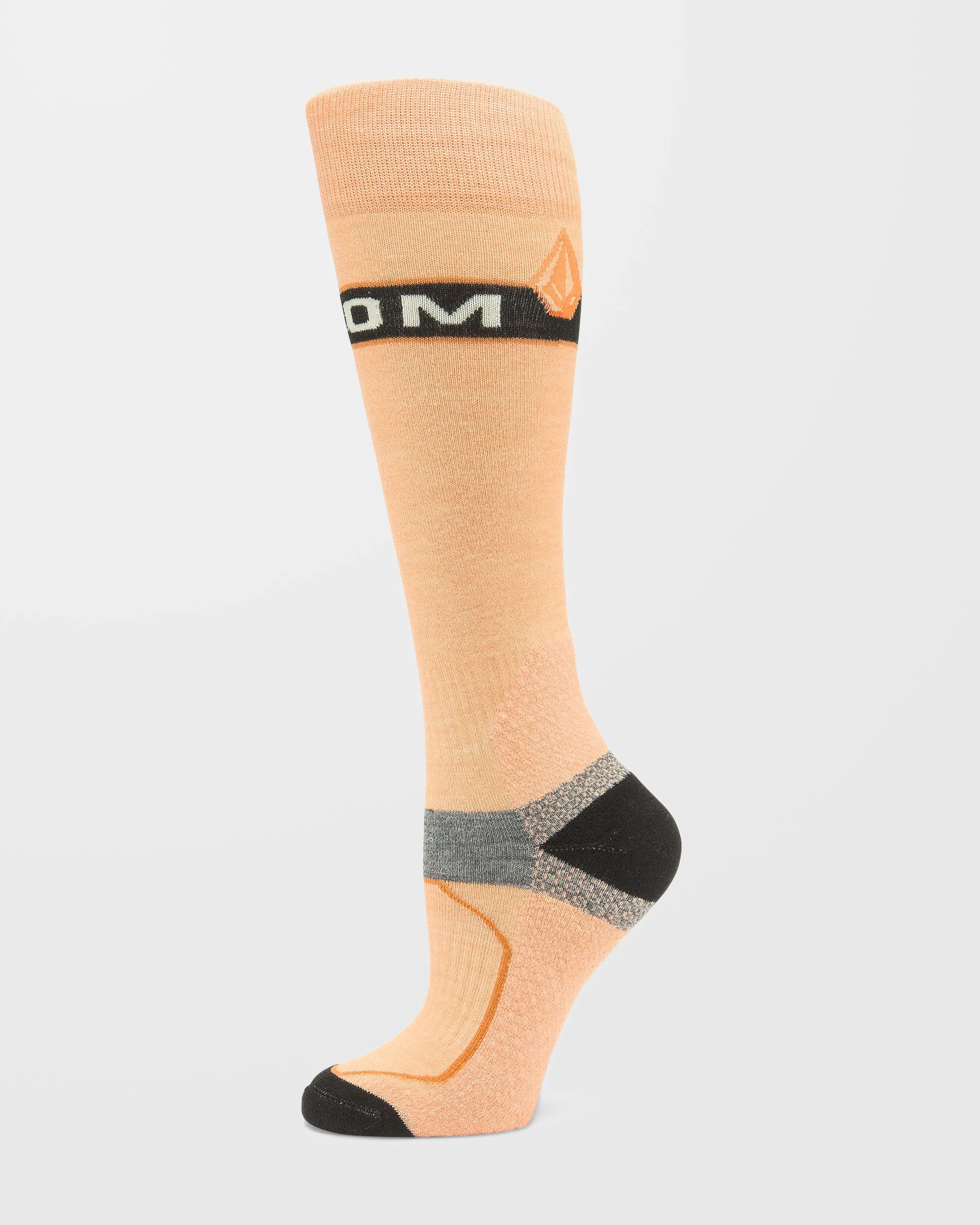 Friggid Wool Blend Otc Socks - Coral Haze