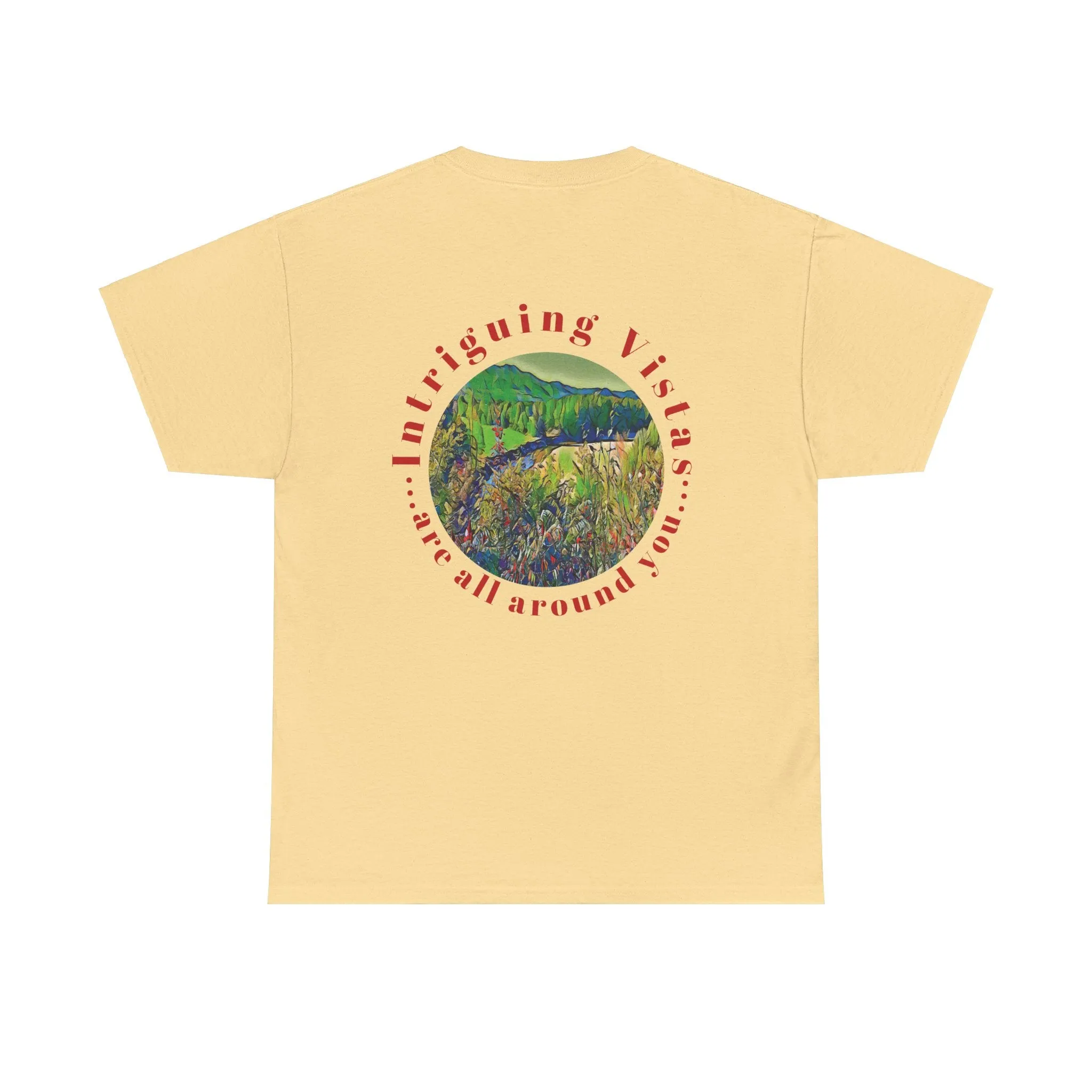 Gildan 5000 Unisex Adult Heavy Cotton Tee Available In Multiple Colors from the Scenery Series at Intriguing Vistas