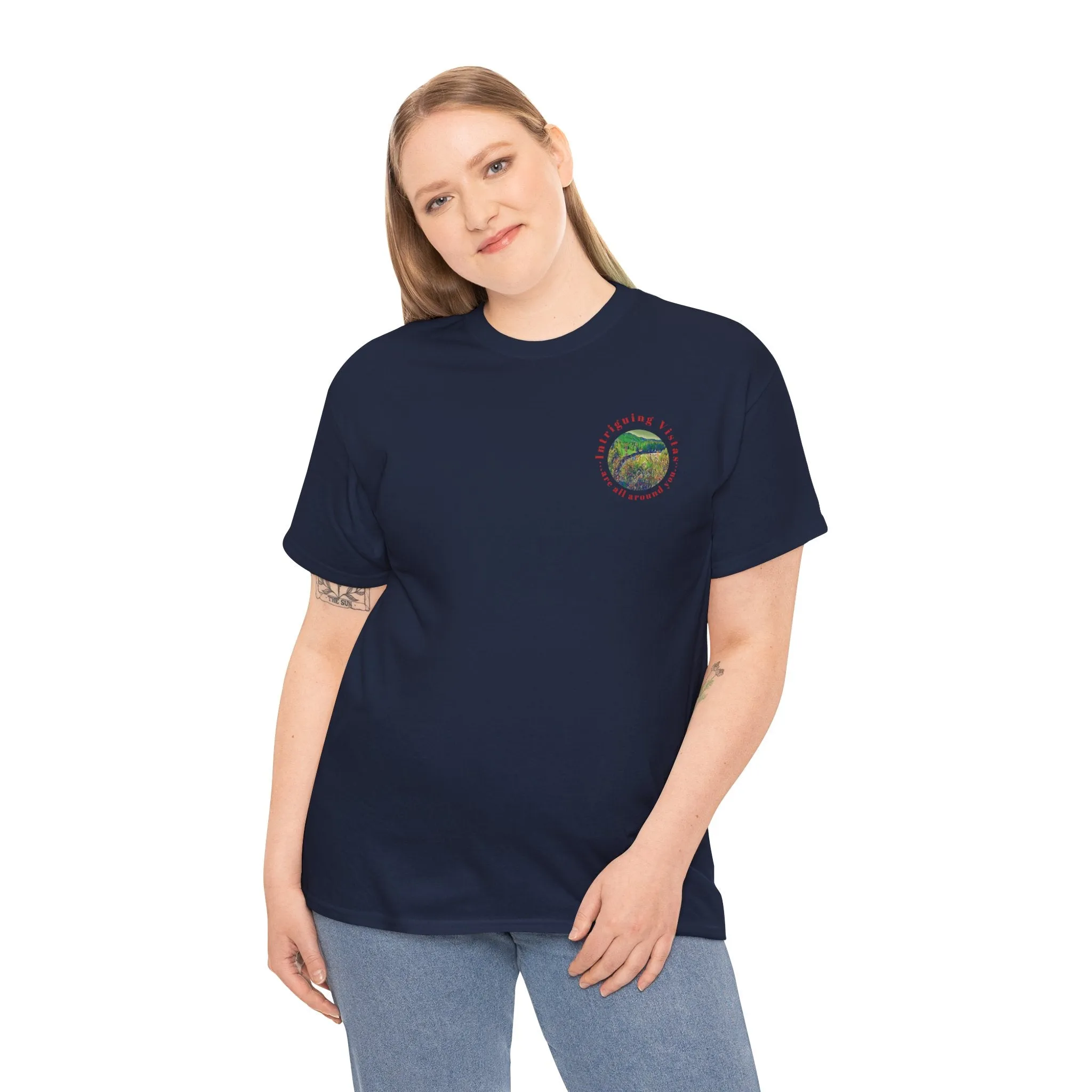 Gildan 5000 Unisex Adult Heavy Cotton Tee Available In Multiple Colors from the Scenery Series at Intriguing Vistas