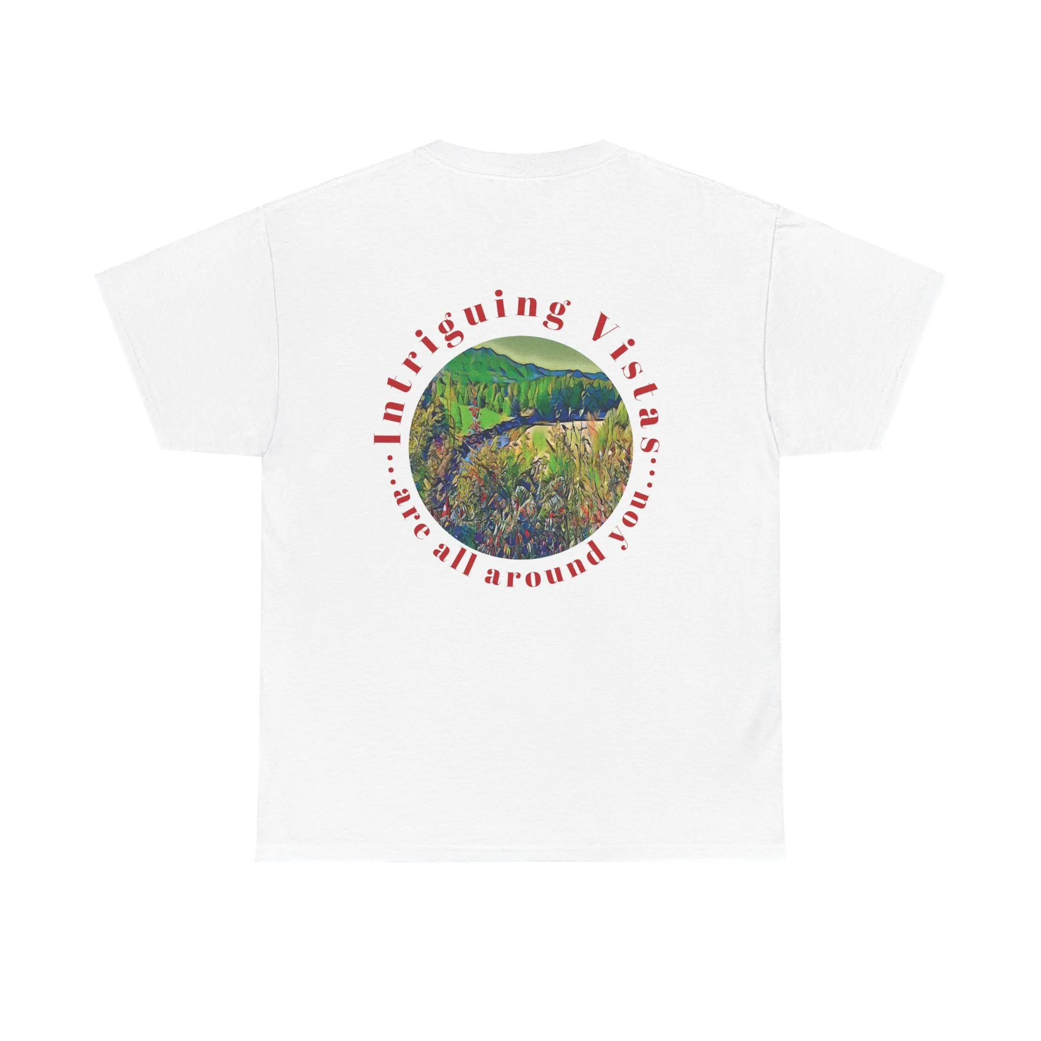 Gildan 5000 Unisex Adult Heavy Cotton Tee Available In Multiple Colors from the Scenery Series at Intriguing Vistas