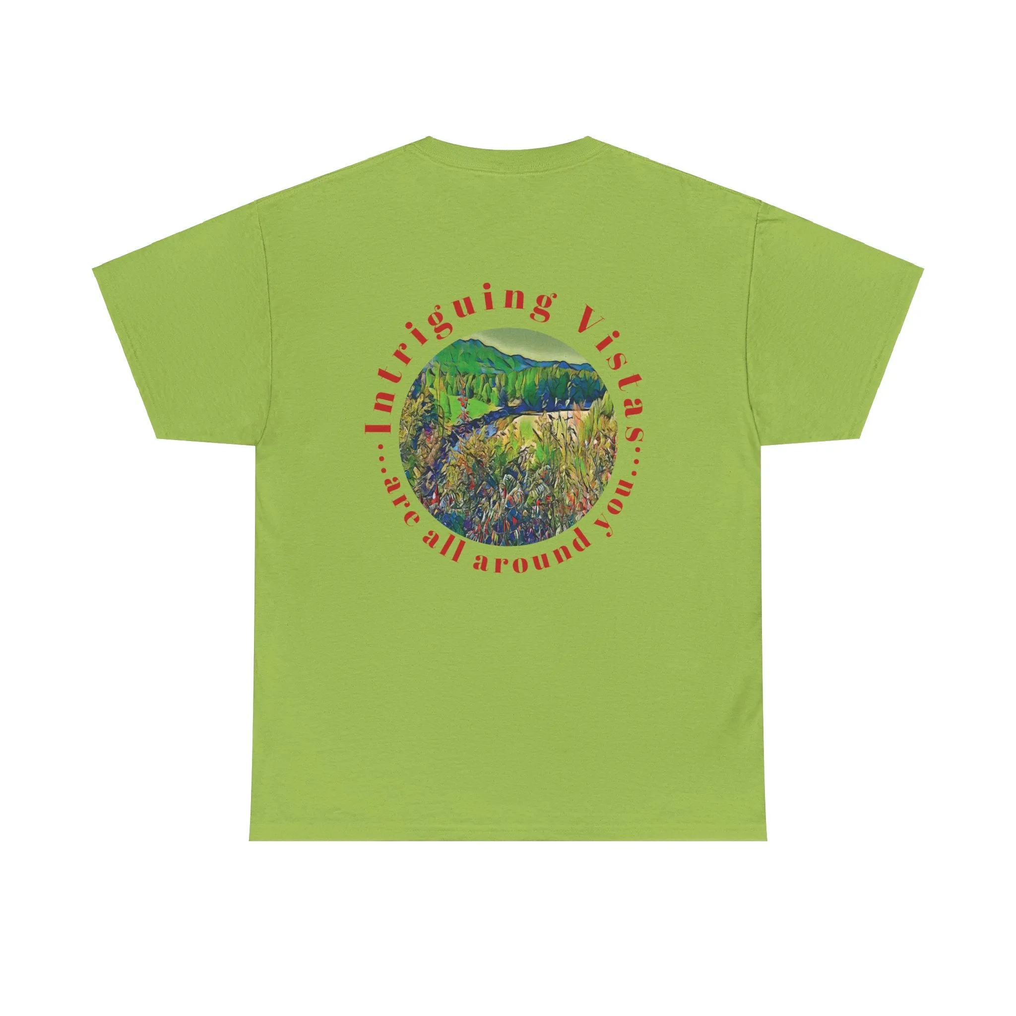 Gildan 5000 Unisex Adult Heavy Cotton Tee Available In Multiple Colors from the Scenery Series at Intriguing Vistas