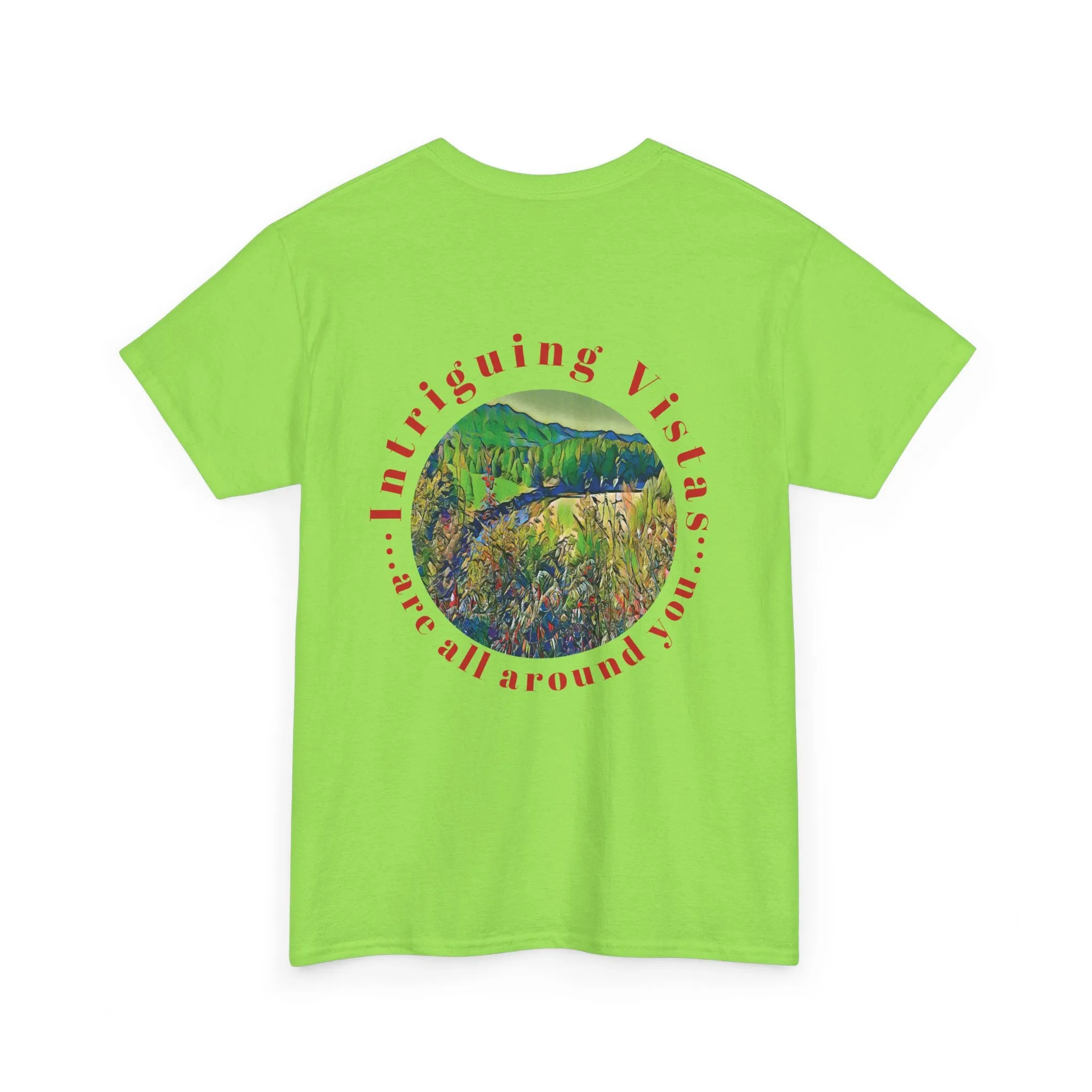 Gildan 5000 Unisex Adult Heavy Cotton Tee Available In Multiple Colors from the Scenery Series at Intriguing Vistas