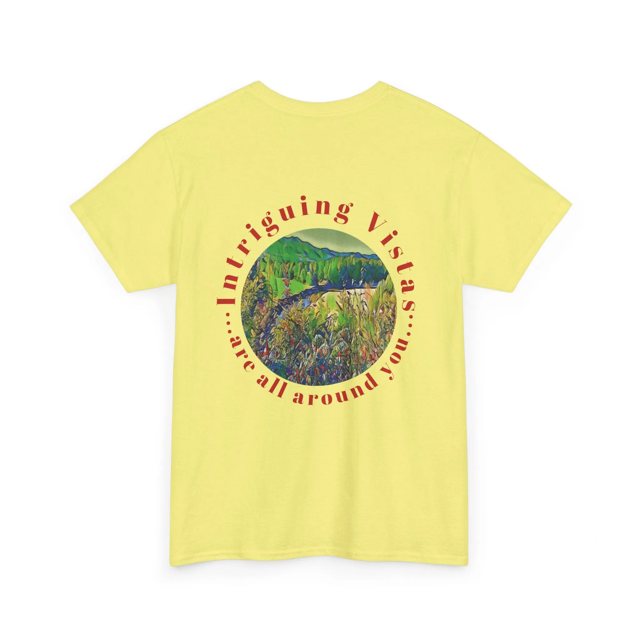 Gildan 5000 Unisex Adult Heavy Cotton Tee Available In Multiple Colors from the Scenery Series at Intriguing Vistas