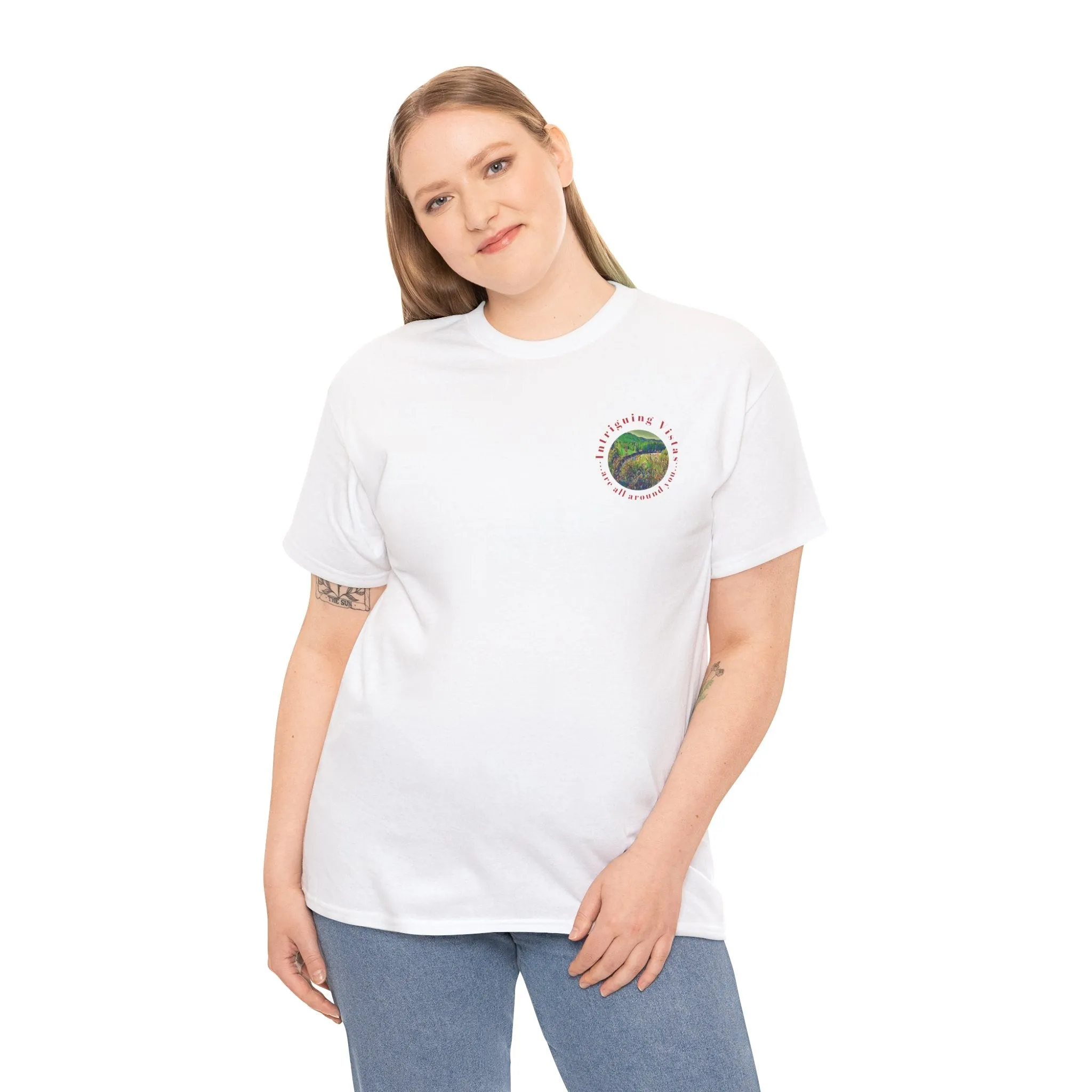 Gildan 5000 Unisex Adult Heavy Cotton Tee Available In Multiple Colors from the Scenery Series at Intriguing Vistas
