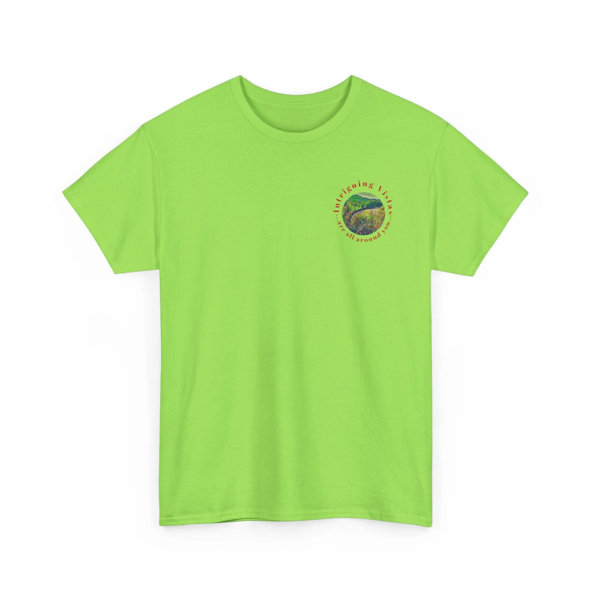 Gildan 5000 Unisex Adult Heavy Cotton Tee Available In Multiple Colors from the Scenery Series at Intriguing Vistas