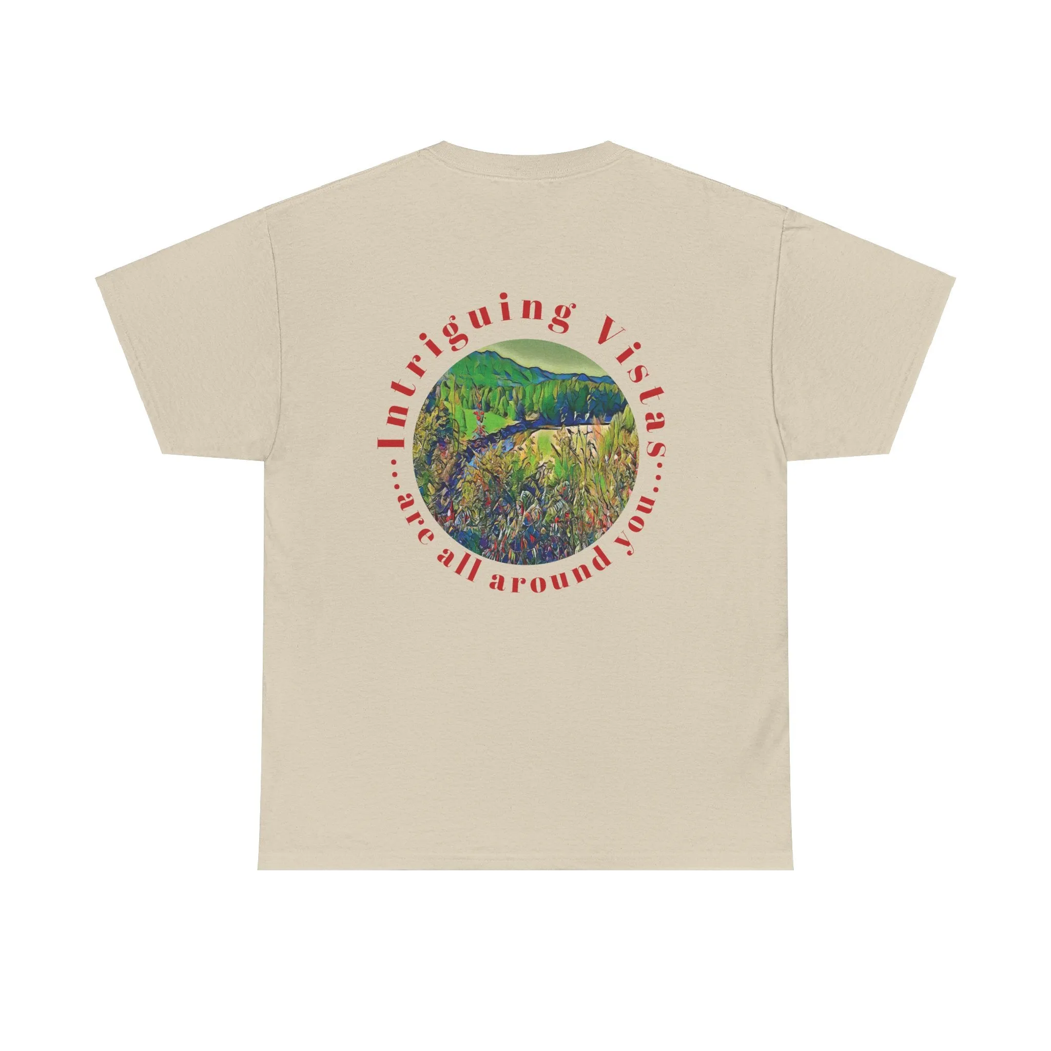 Gildan 5000 Unisex Adult Heavy Cotton Tee Available In Multiple Colors from the Scenery Series at Intriguing Vistas