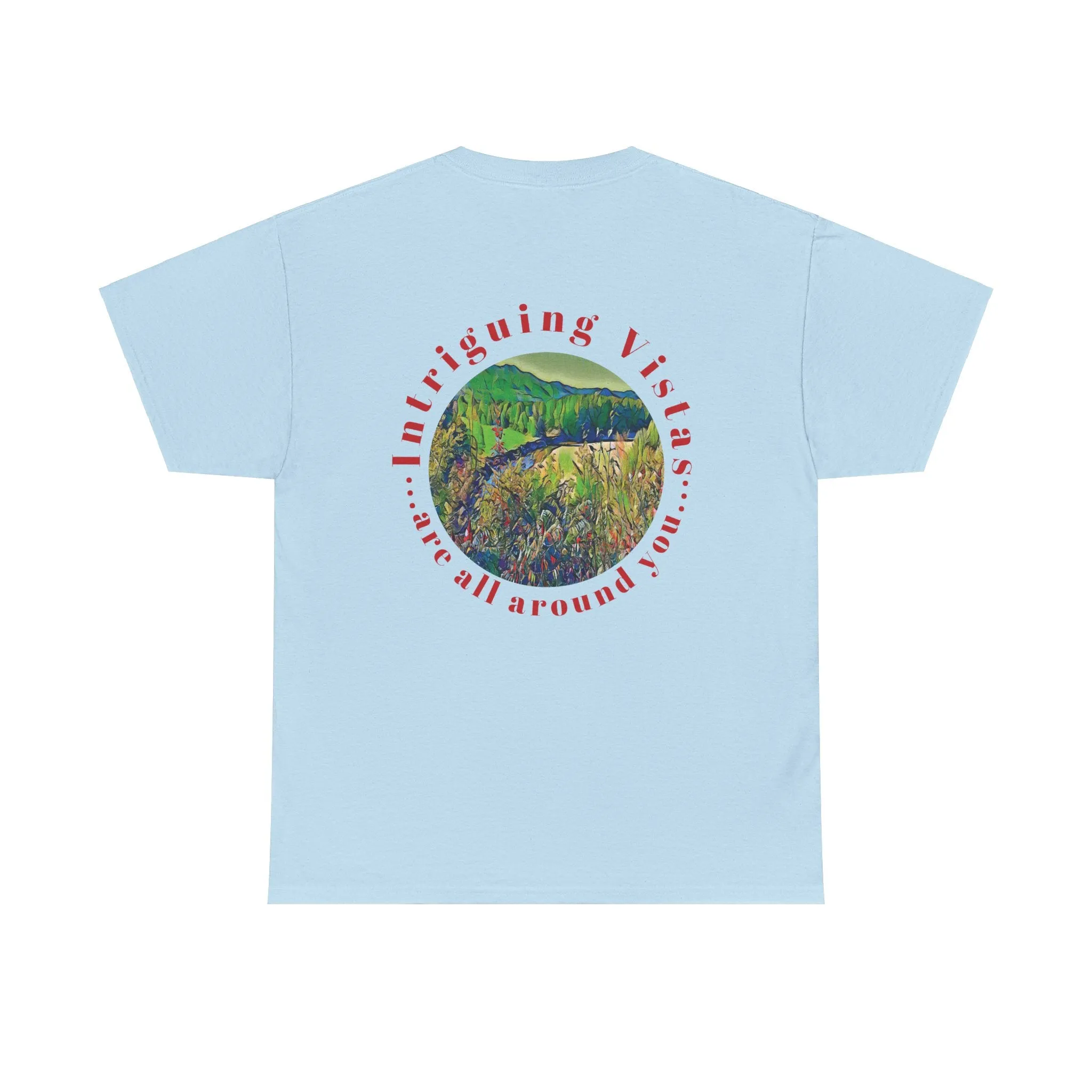 Gildan 5000 Unisex Adult Heavy Cotton Tee Available In Multiple Colors from the Scenery Series at Intriguing Vistas