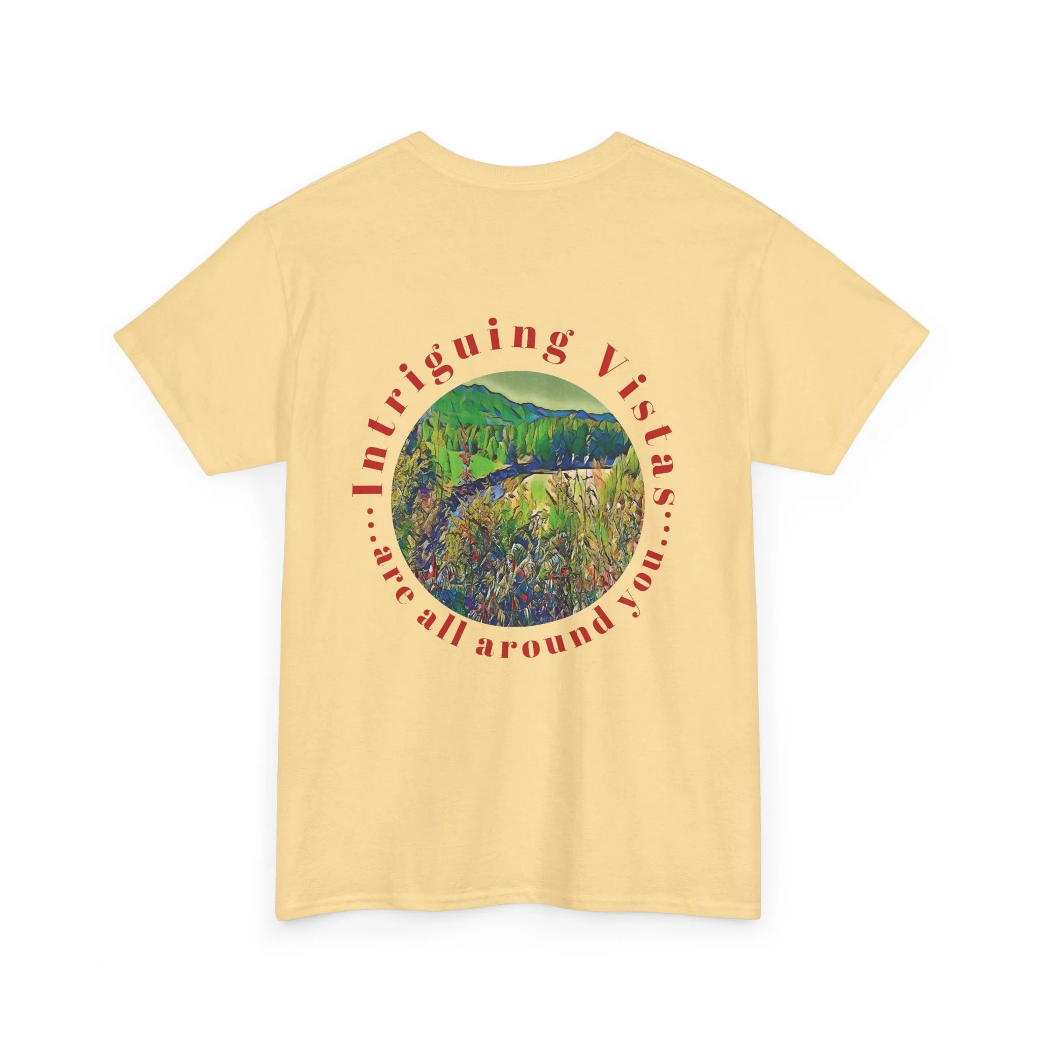 Gildan 5000 Unisex Adult Heavy Cotton Tee Available In Multiple Colors from the Scenery Series at Intriguing Vistas
