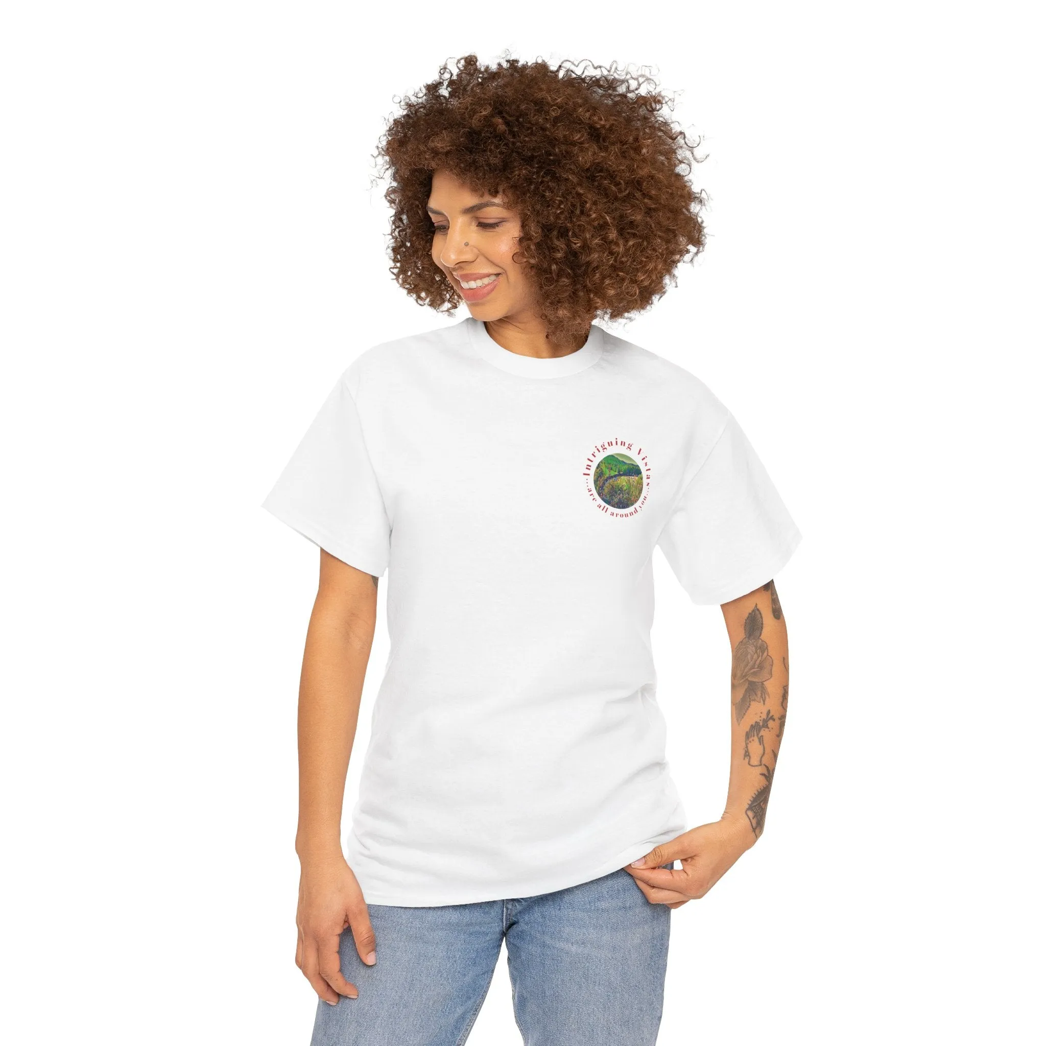 Gildan 5000 Unisex Adult Heavy Cotton Tee Available In Multiple Colors from the Scenery Series at Intriguing Vistas