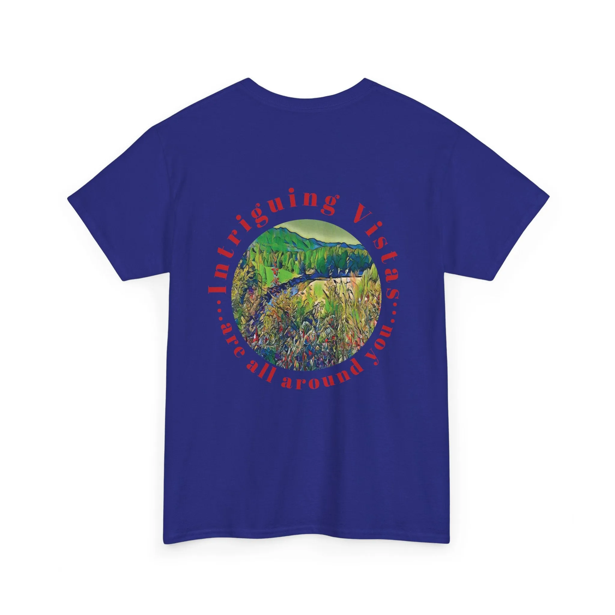 Gildan 5000 Unisex Adult Heavy Cotton Tee Available In Multiple Colors from the Scenery Series at Intriguing Vistas