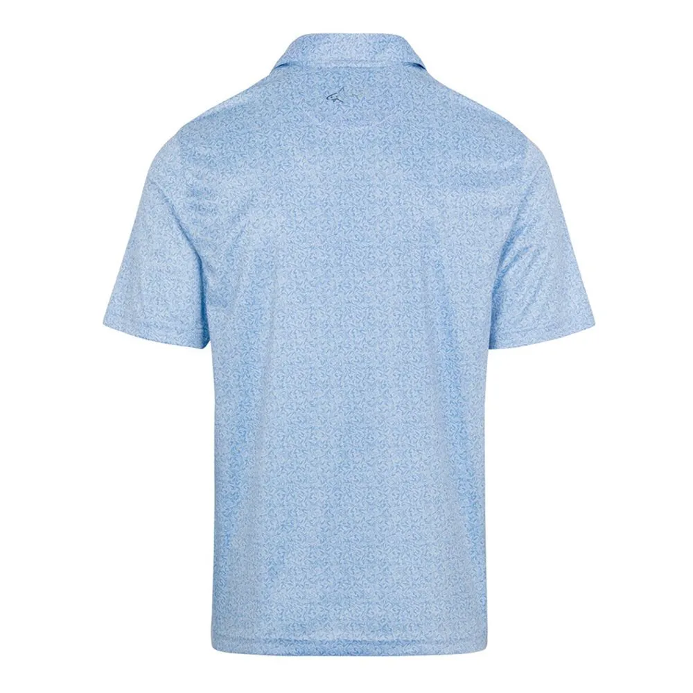 Greg Norman Men's Boomerang Polo - Blue Haze