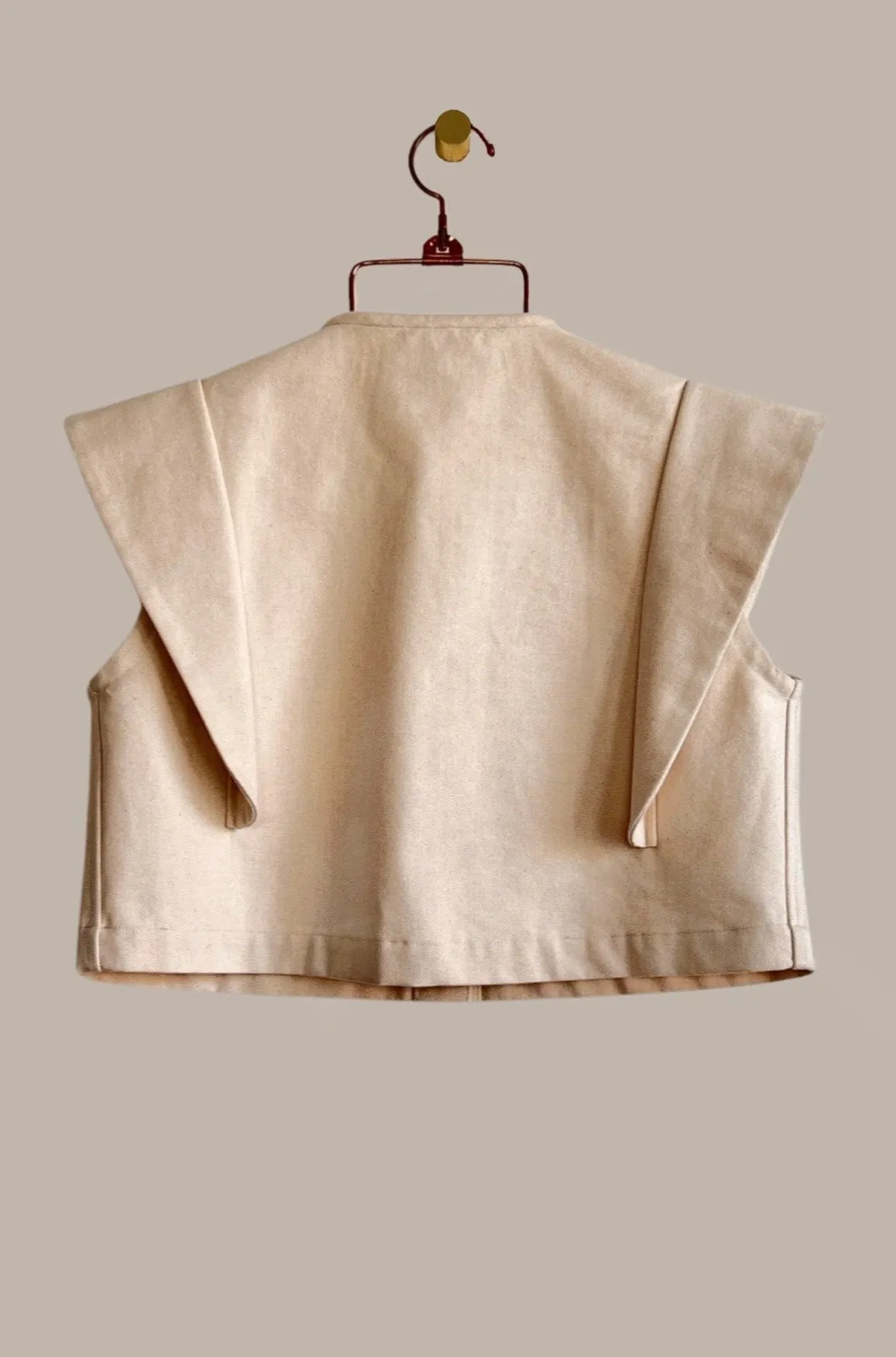 Hapi Vest Natural Canvas {Made to Order}
