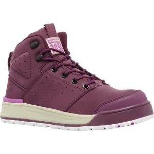 Hard Yakka Womens 3056 S1P Safety Boot | Composite Toe Cap   Side Zip