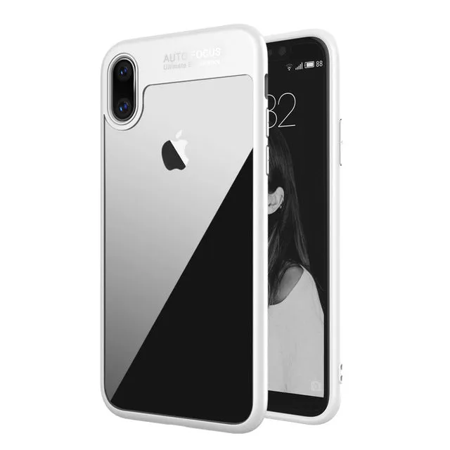 HD Transparent Silicone Edge Case for iPhone 8