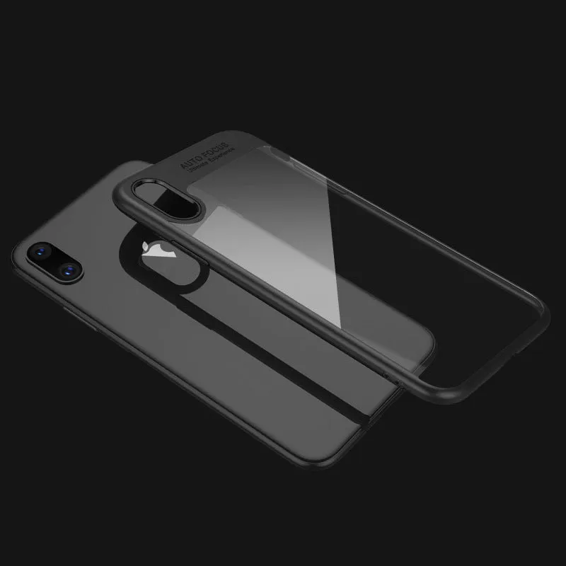 HD Transparent Silicone Edge Case for iPhone 8