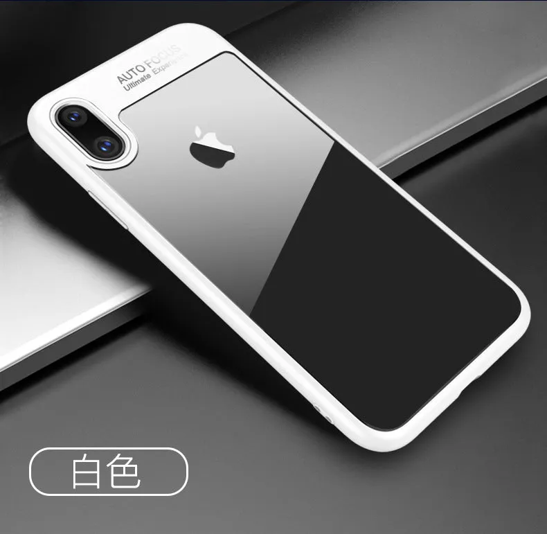 HD Transparent Silicone Edge Case for iPhone 8