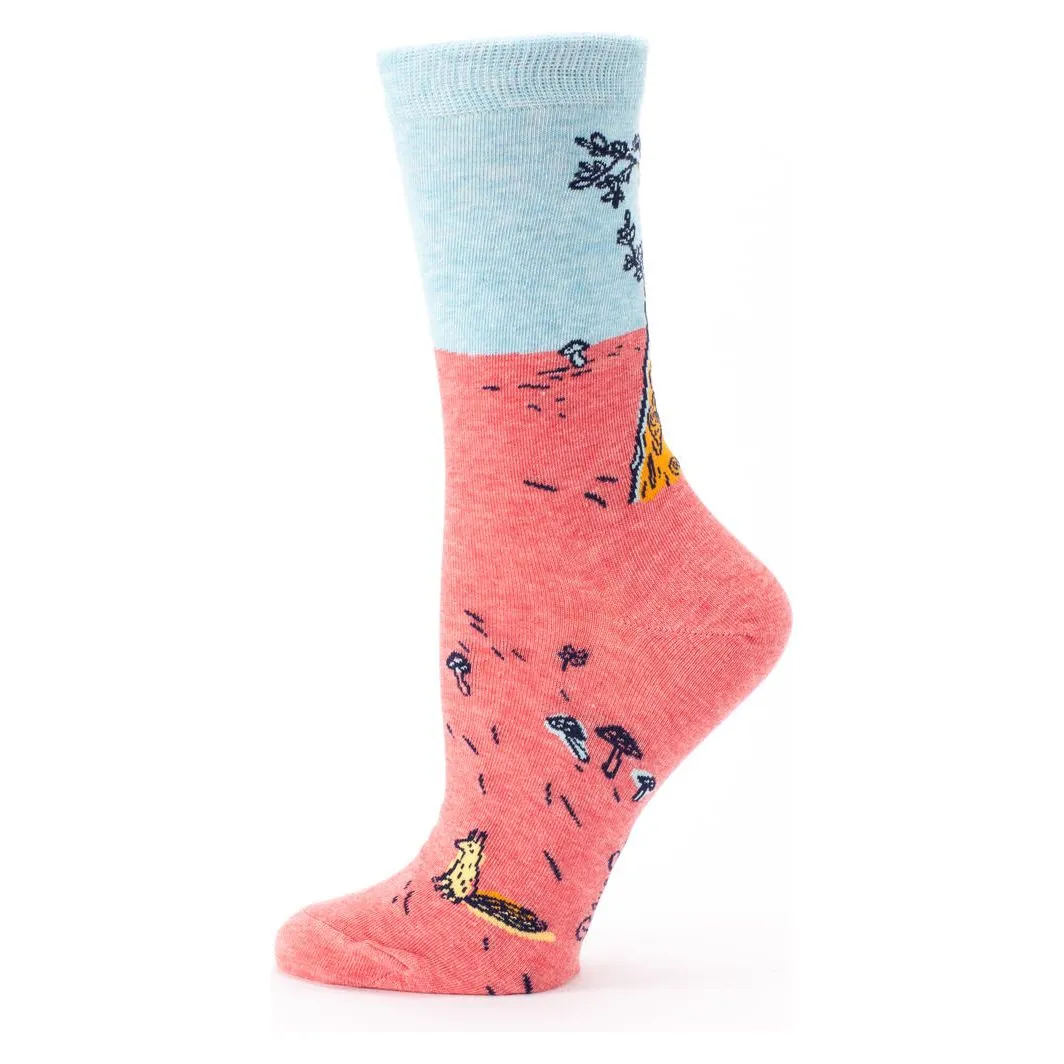 I Heard You And I Don't Care Crew Socks
