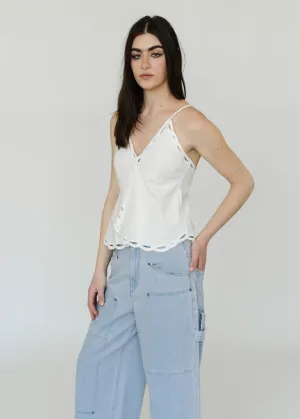 Isabel Marant Étoile Tomeki Top in White