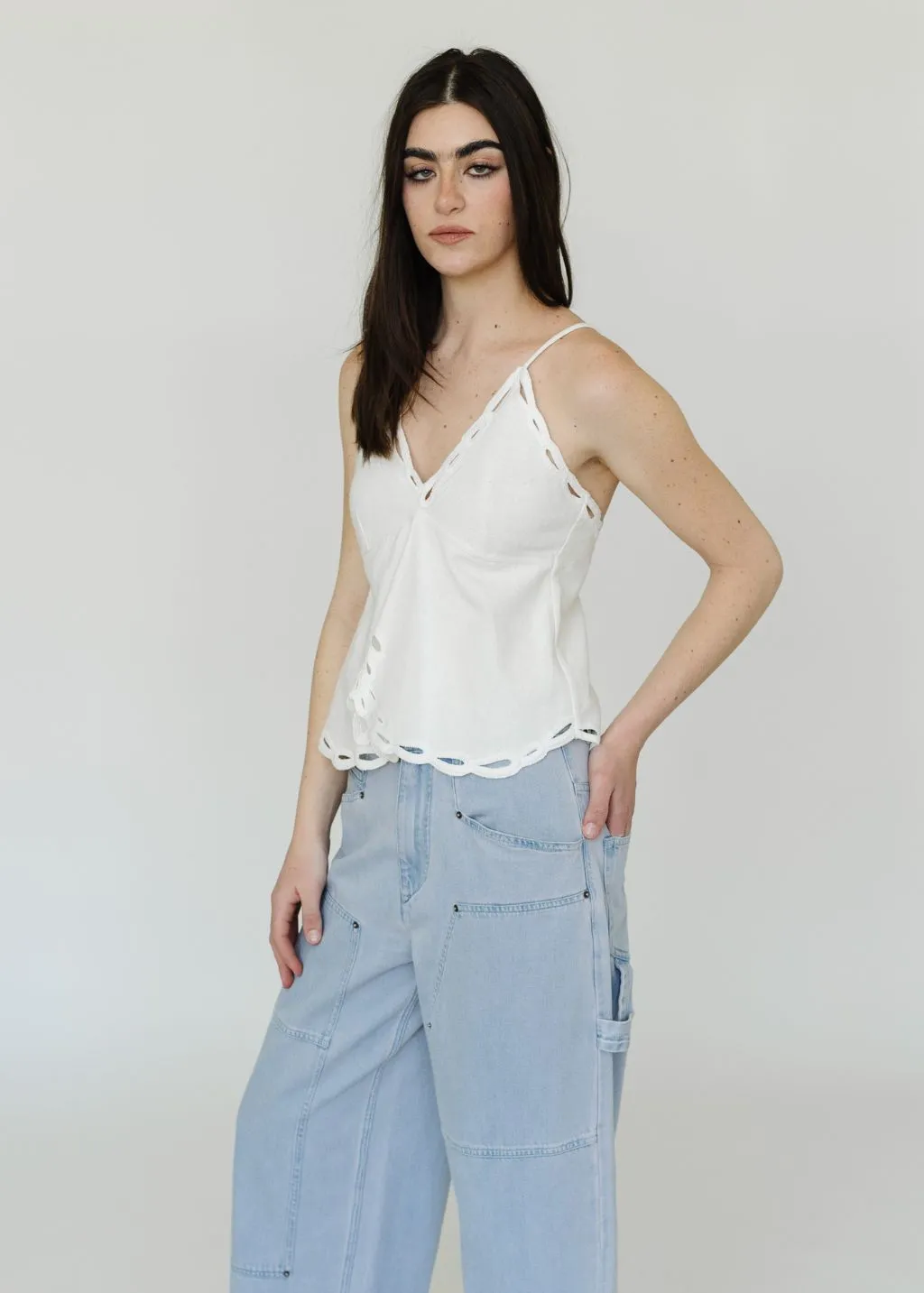 Isabel Marant Étoile Tomeki Top in White