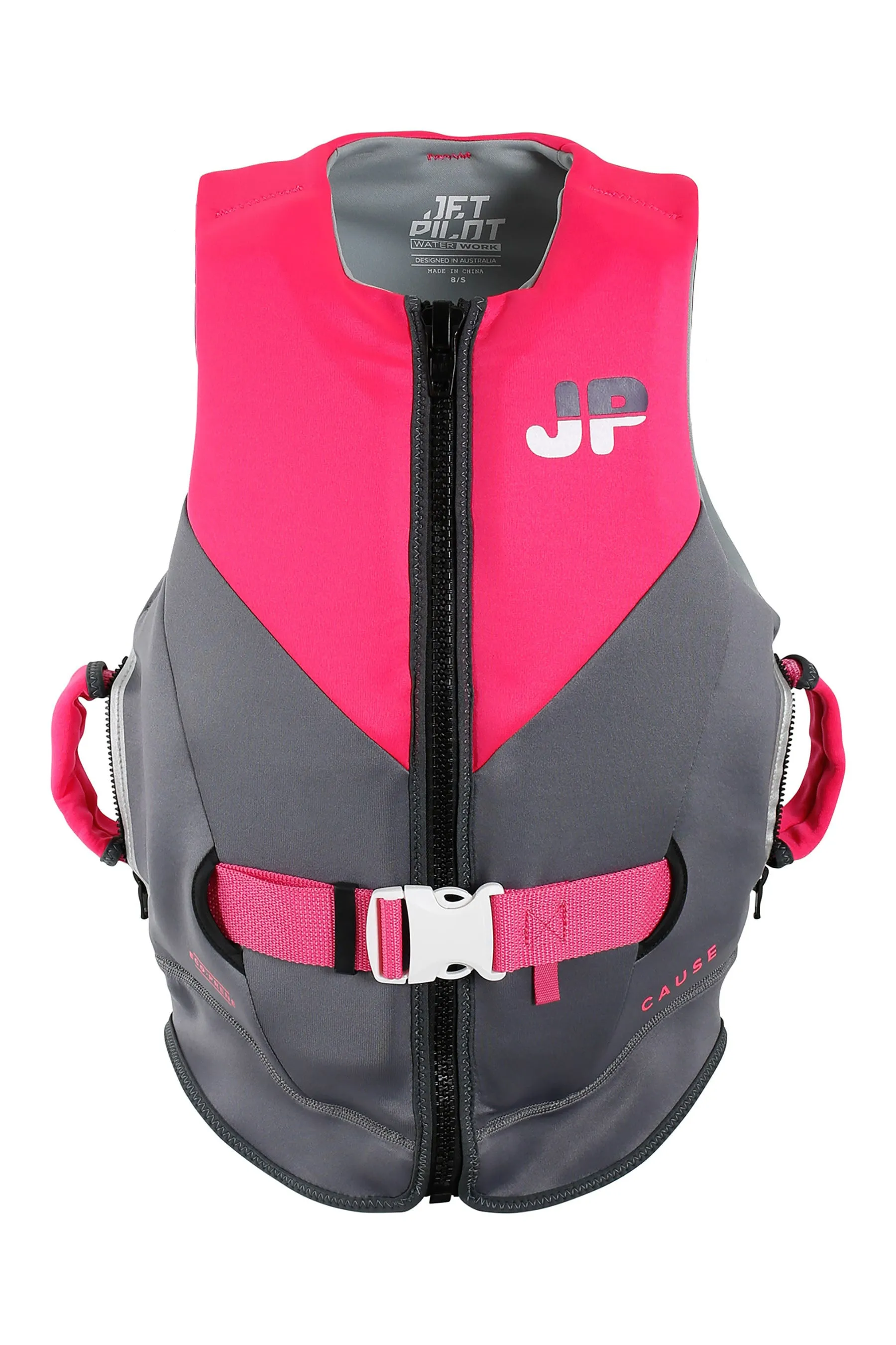 Jetpilot Cause Ladies Life Jacket - Pink/Charcoal