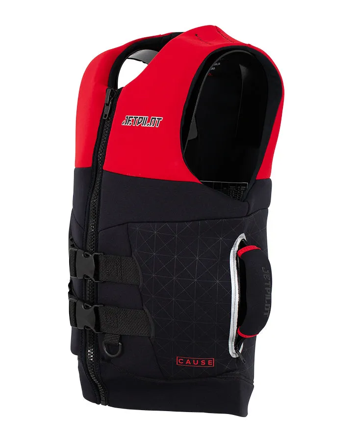 Jetpilot Cause Mens S-Grip Life Jacket - Red