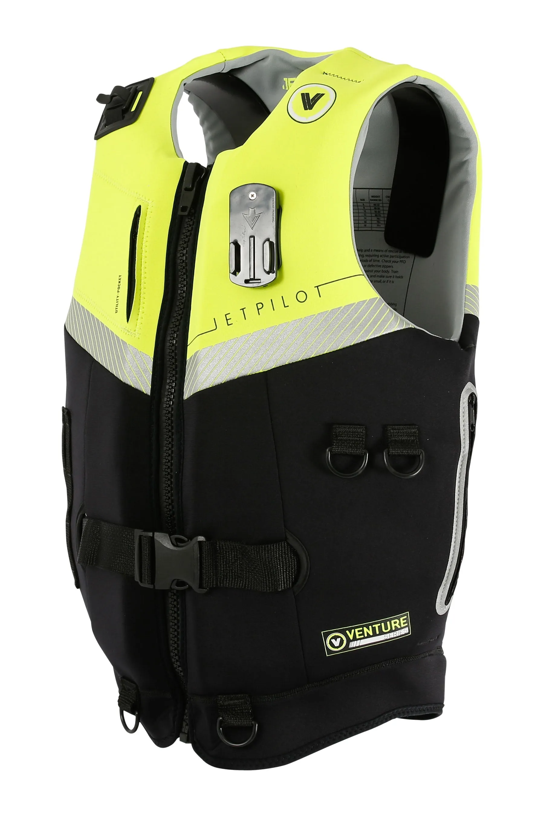 Jetpilot Venture Ladies Neo Life Jacket - Yellow/Black