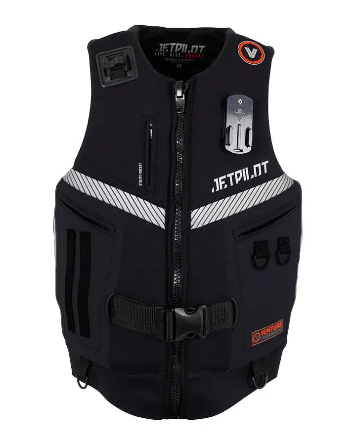 Jetpilot Venture Mens Neo Life Jacket - Black/Black