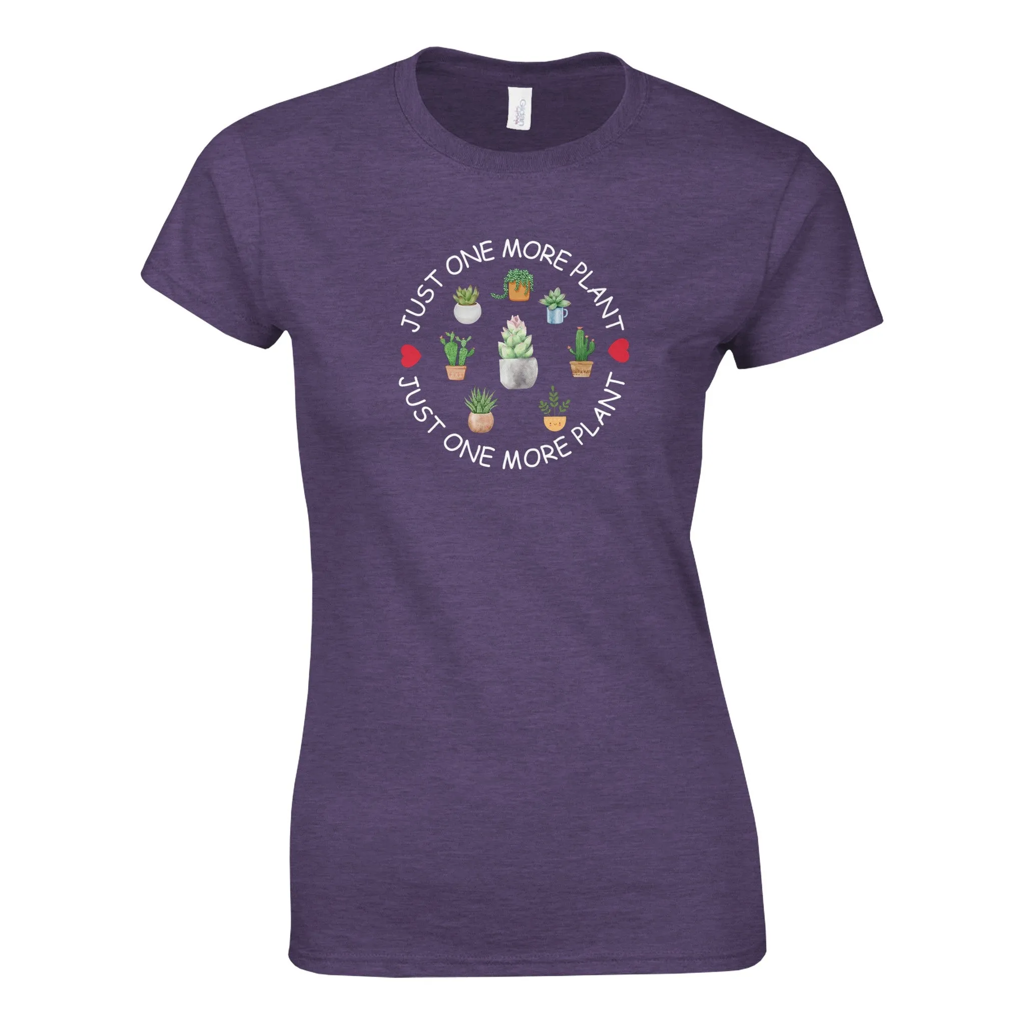 JUST ONE MORE PLANT Womens T-Shirt