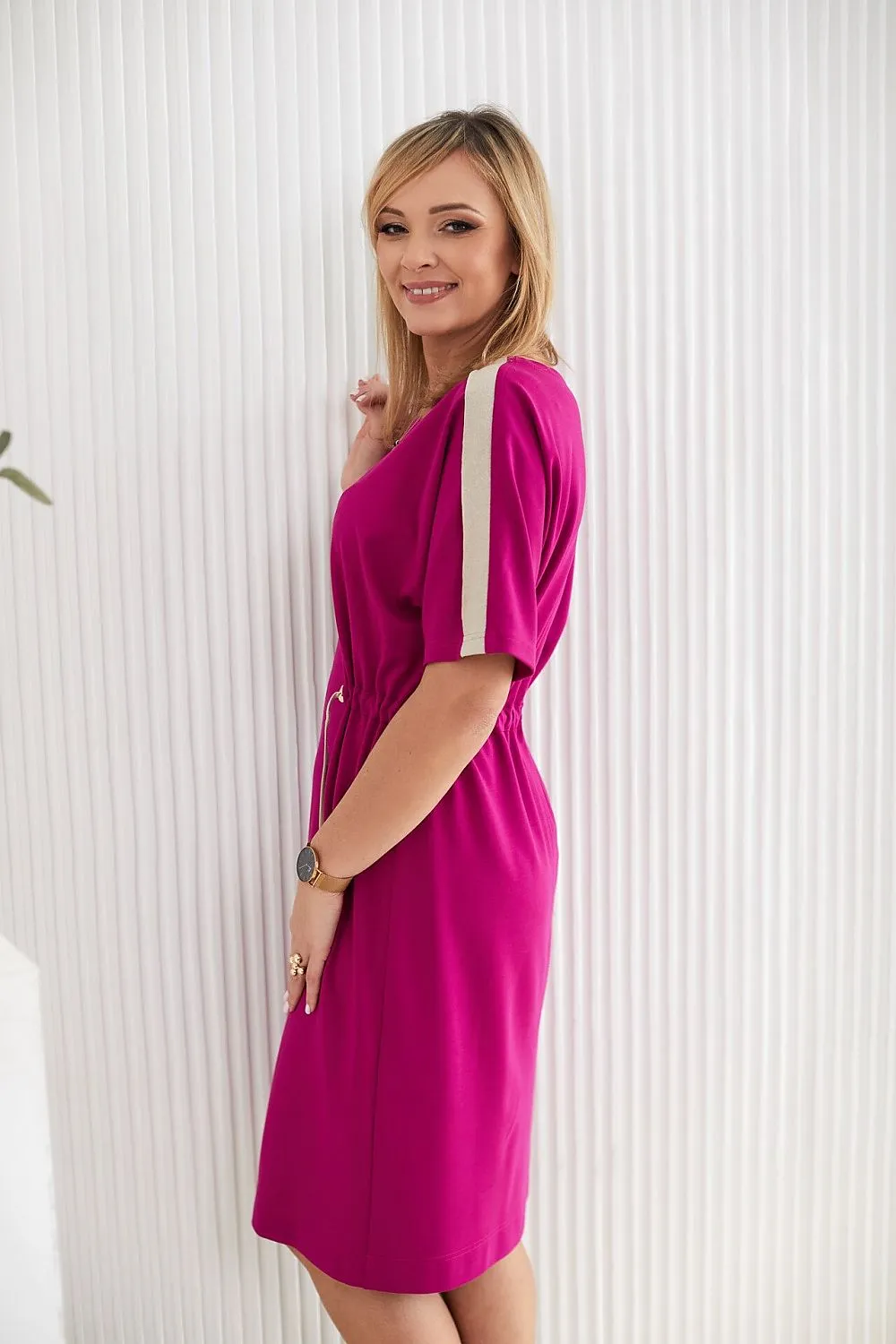 Kimono Top Adjustable Waist Dress