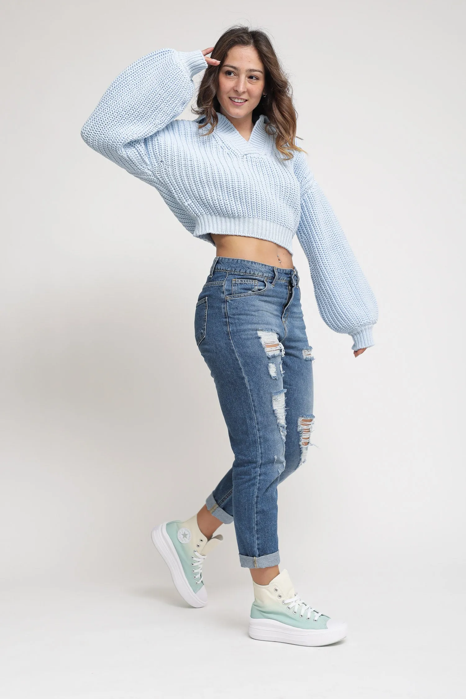 Knitwear - Baby Blue
