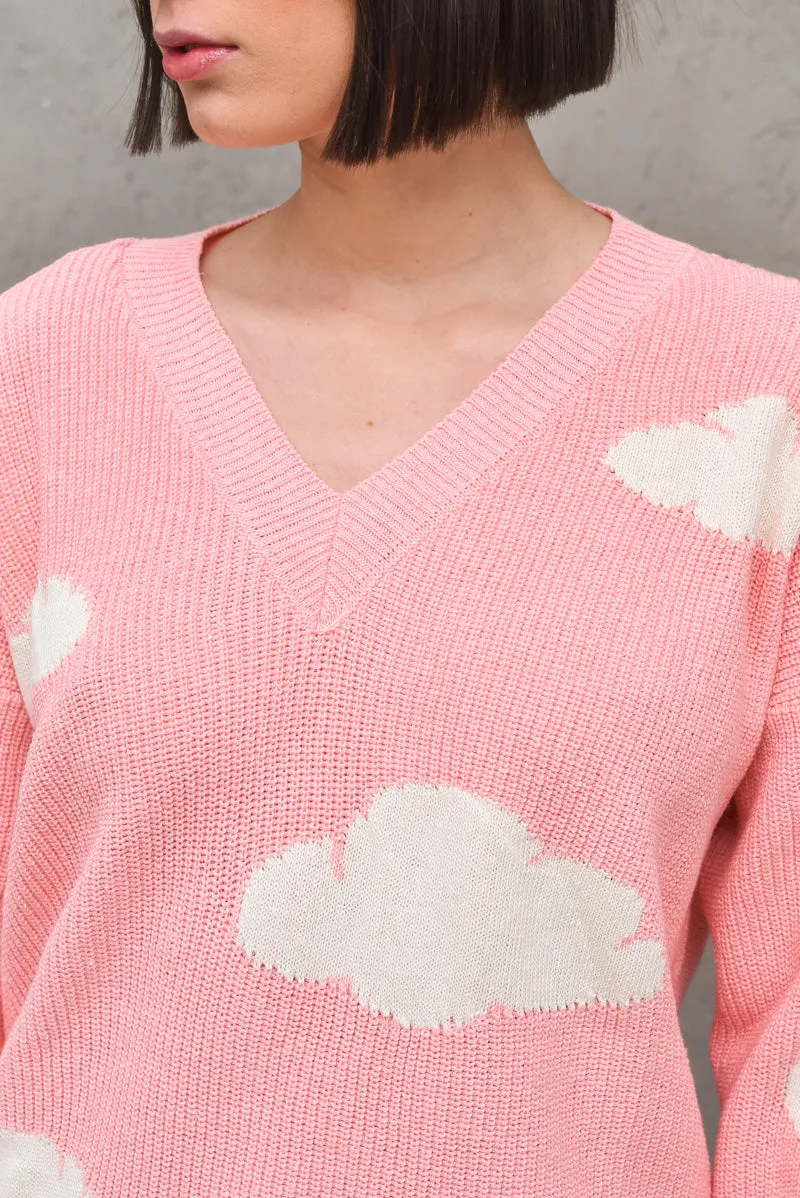 Knitwear Nuvole - Rosa