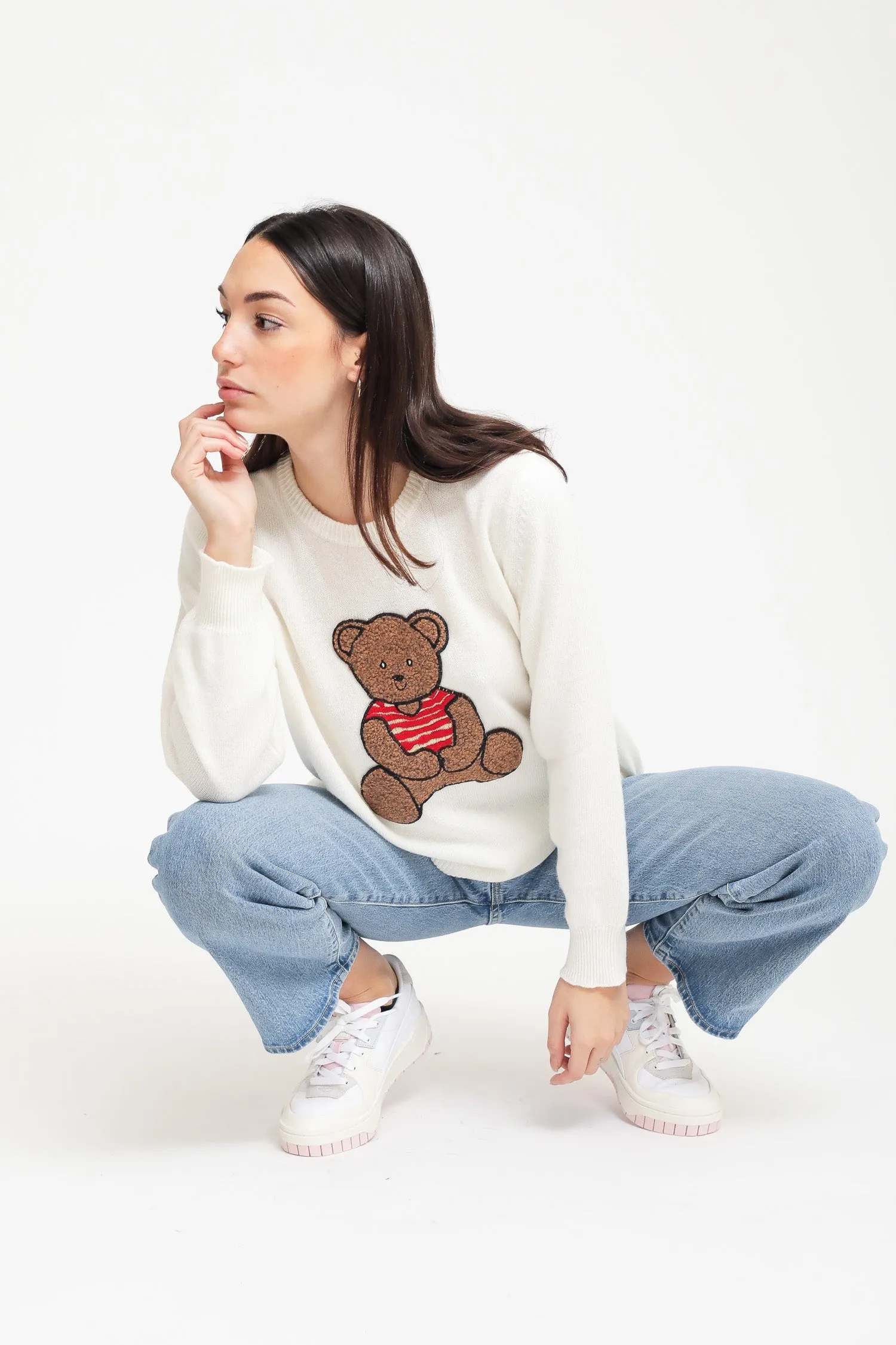 Knitwear Orsetto - Bianco