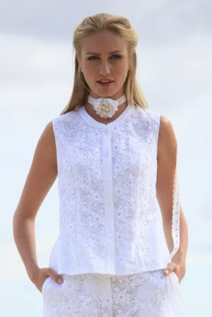 Lace Vest Style 1233