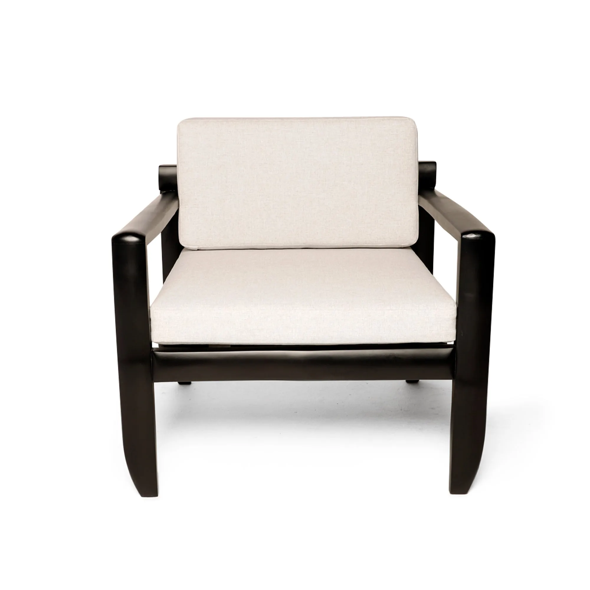 Lincak Bamboo Chair in Matte Black