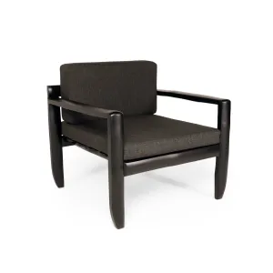 Lincak Bamboo Chair in Matte Black