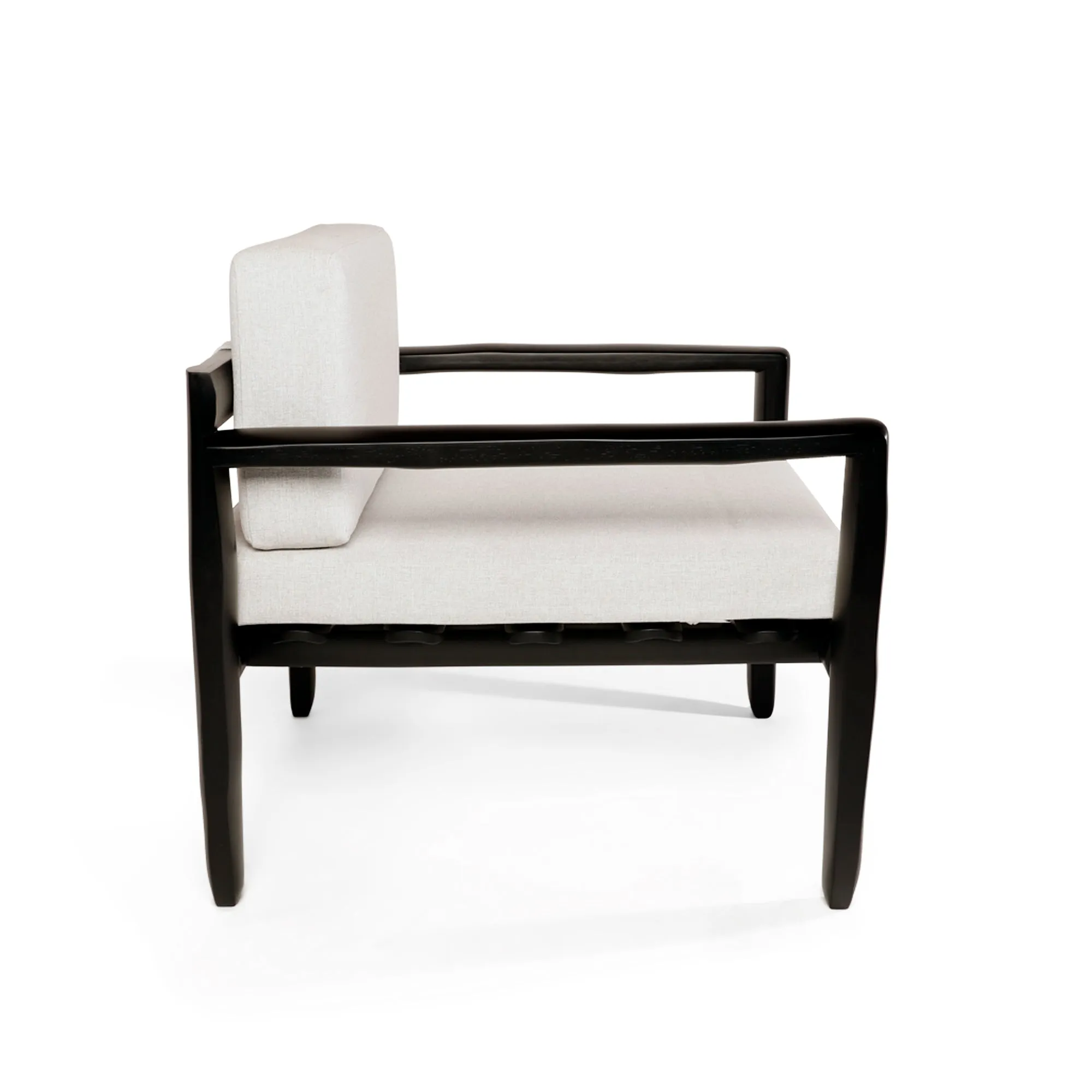 Lincak Bamboo Chair in Matte Black