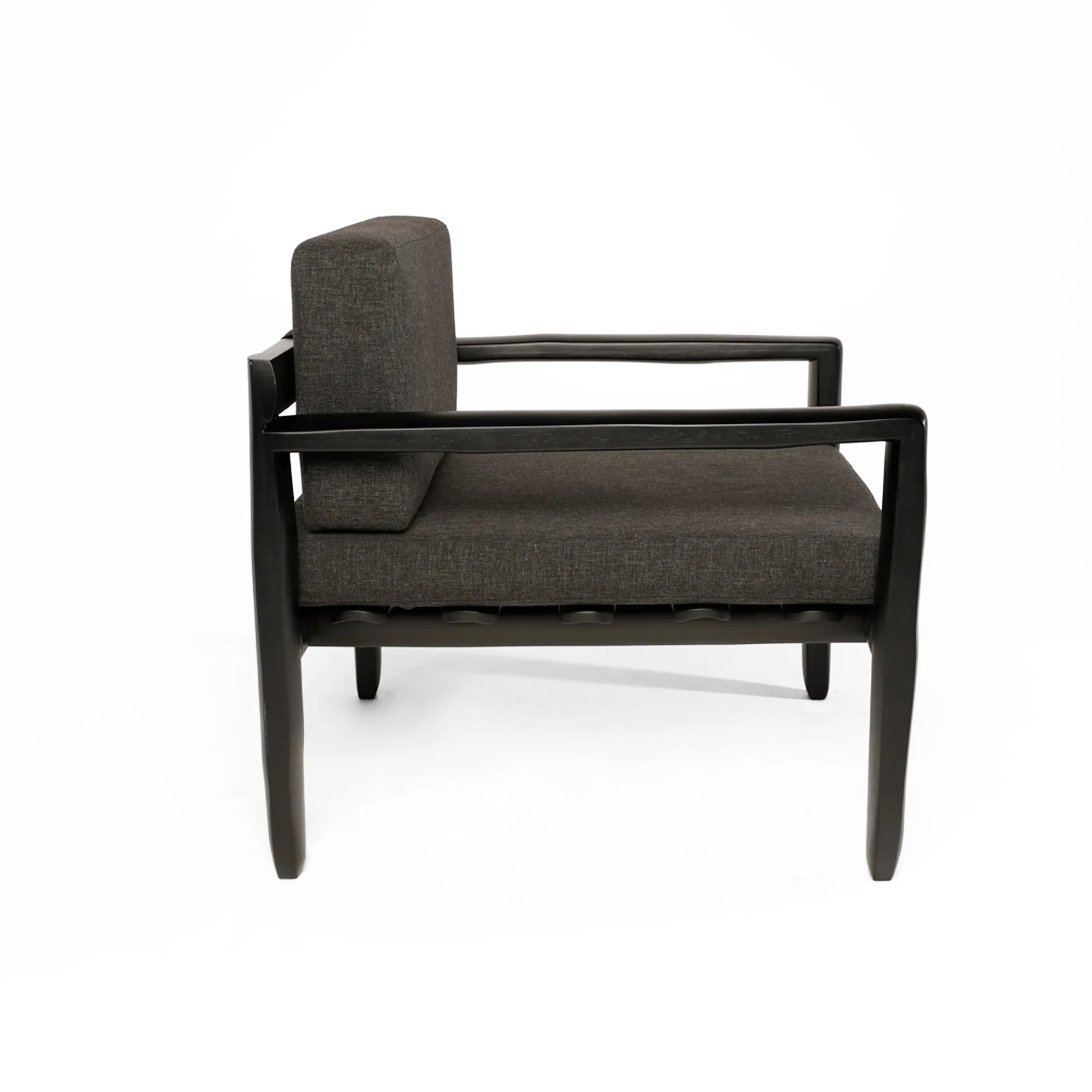Lincak Bamboo Chair in Matte Black
