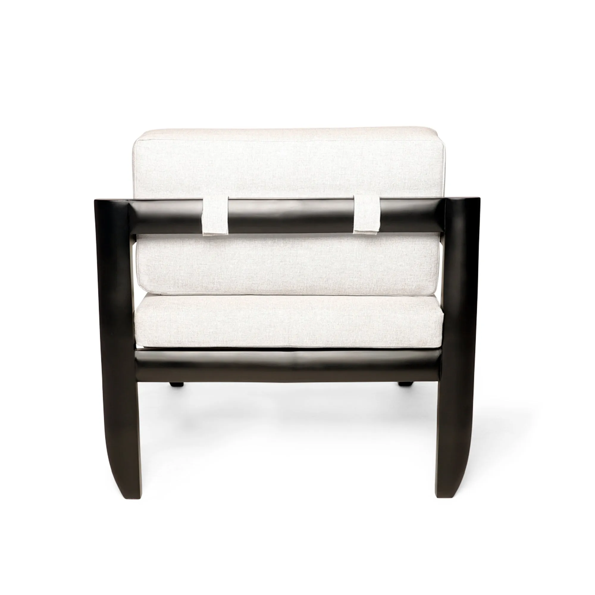 Lincak Bamboo Chair in Matte Black