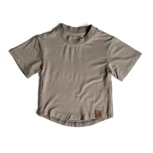 Little Bipsy Oversized Bamboo Tee - Mushroom