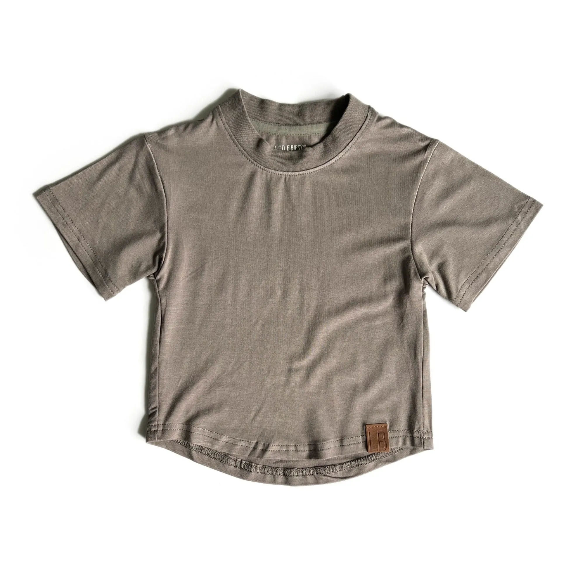 Little Bipsy Oversized Bamboo Tee - Mushroom